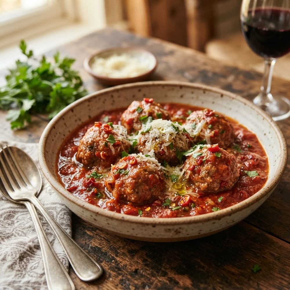 Spicy Meatballs