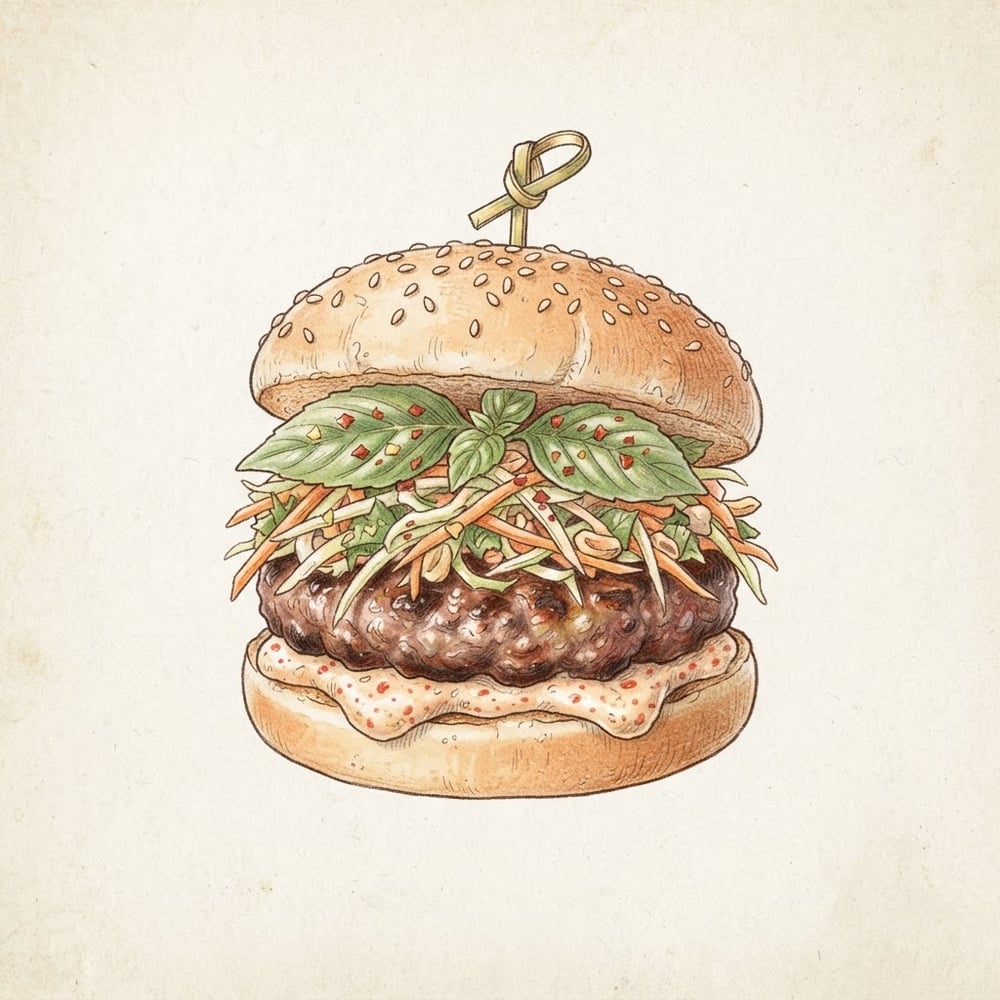 Spicy Thai Burger