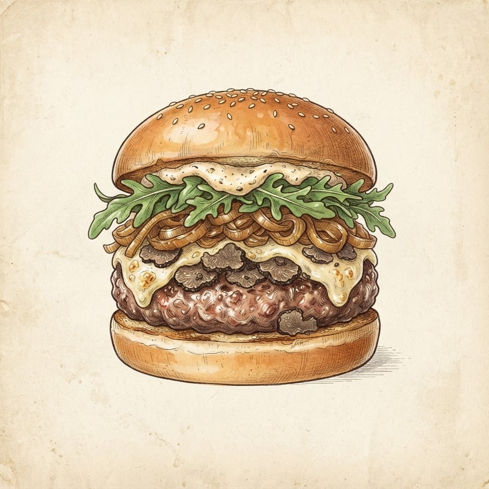 Truffle Beef Burger