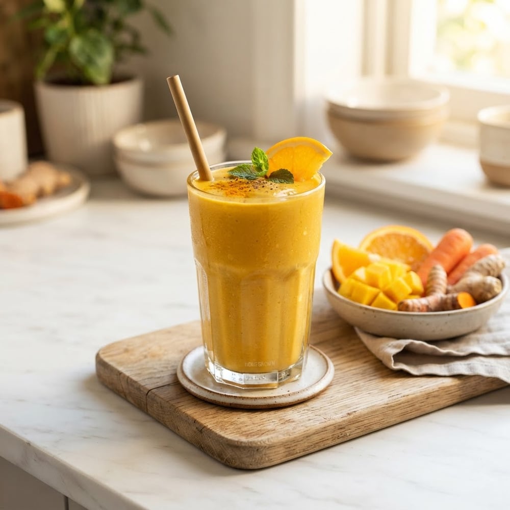 Turmeric Ginger Immunity Smoothie