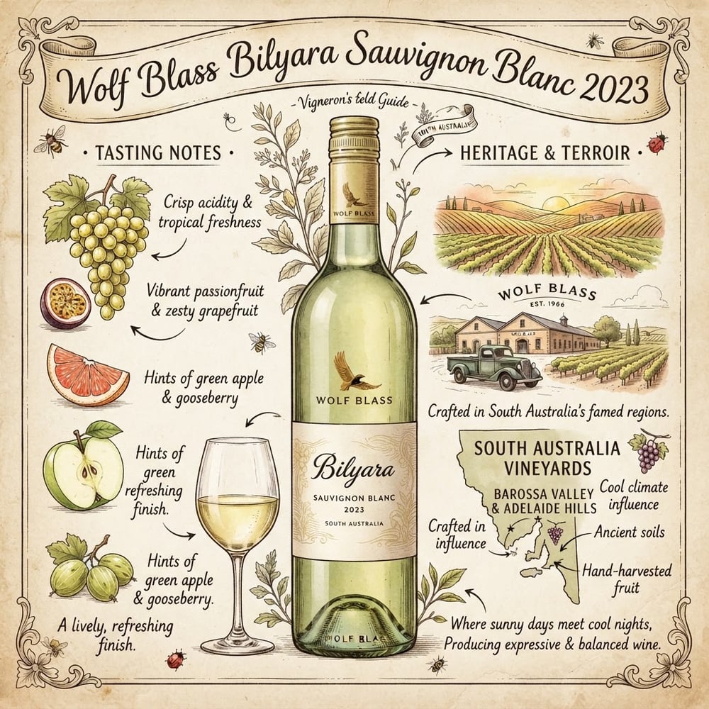 Wolf Blass Bilyara Sauvignon Blanc 2023