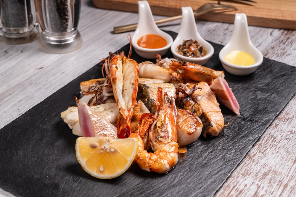Grilled Seafood Platter