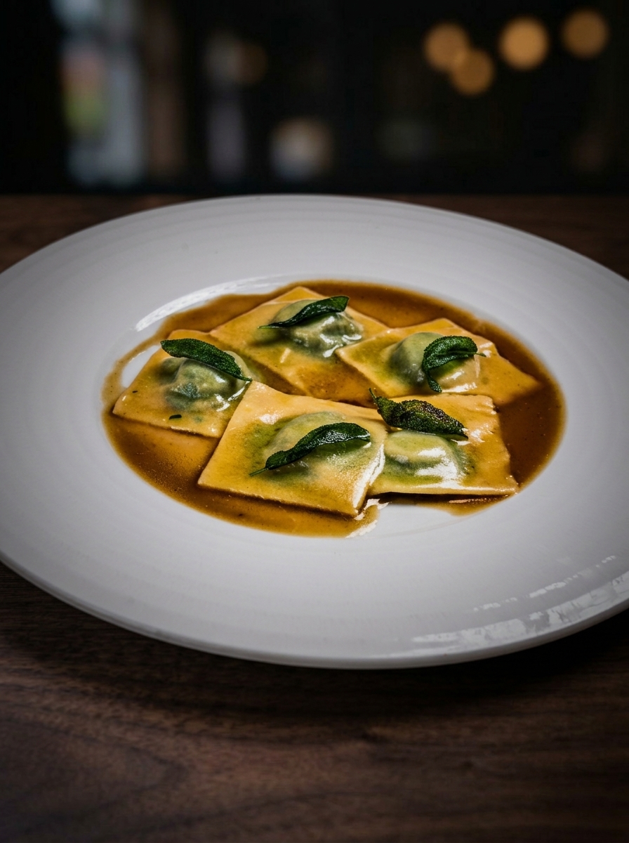 Ravioli di Spinaci e Ricotta 