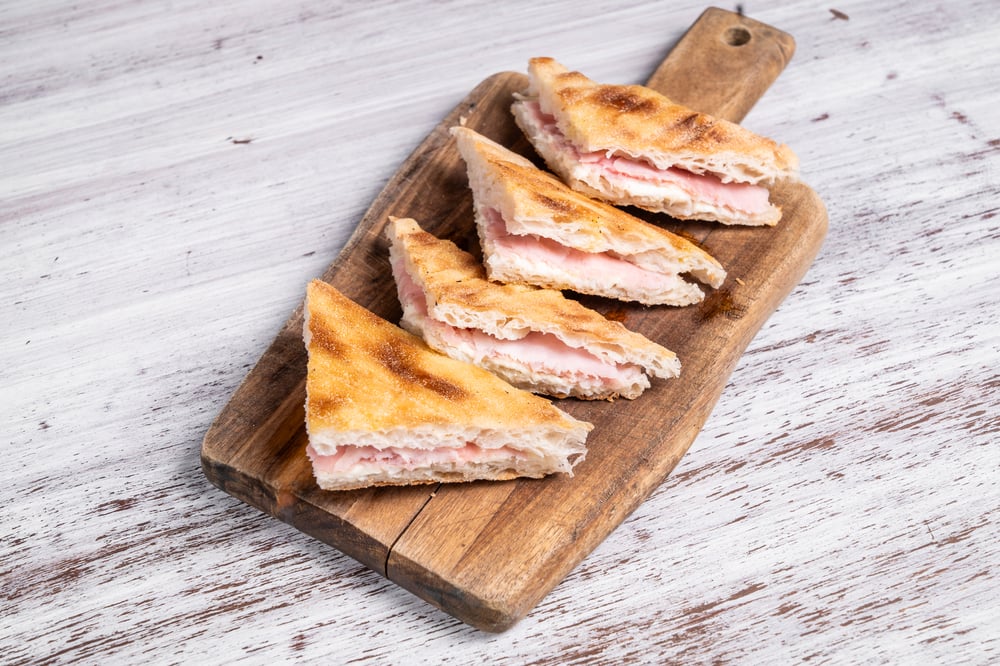 Schiacciata Cotto & Mozzarella 