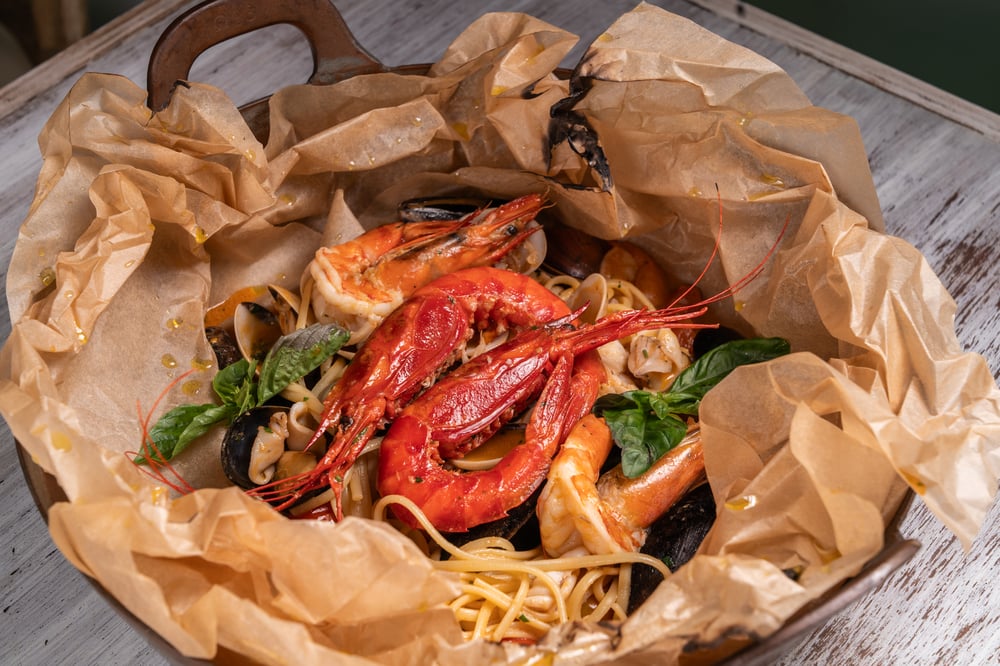 Seafood Cartoccio 