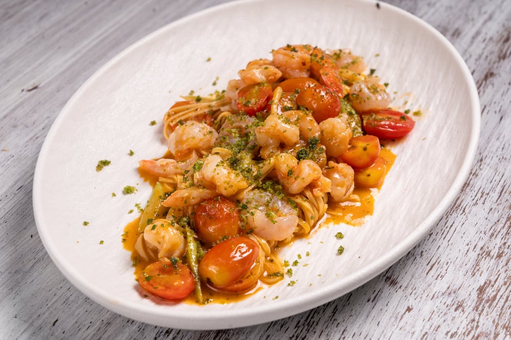 Tagliolini Prawns 