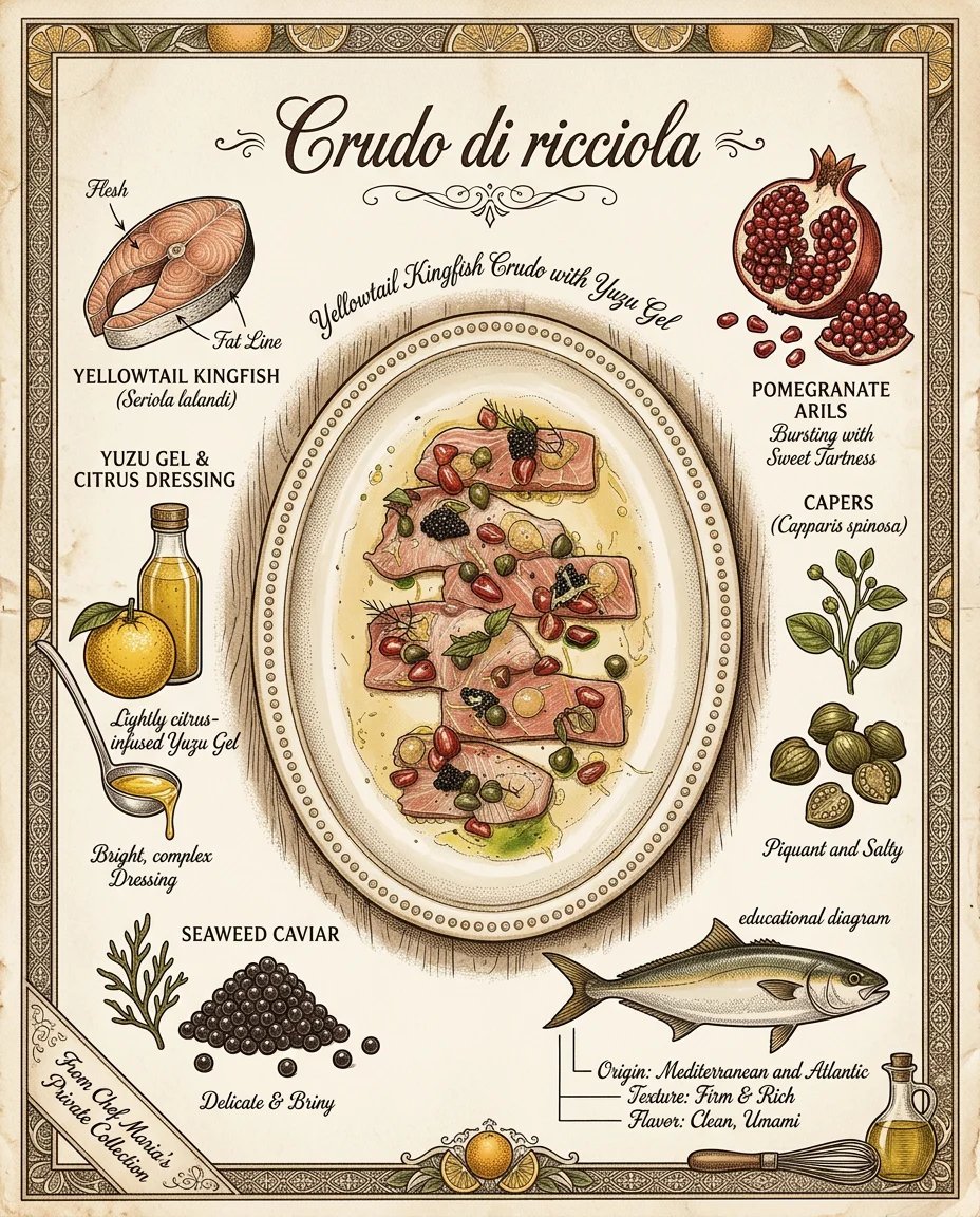 Crudo di ricciola