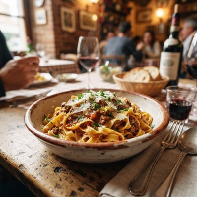 Tagliatelle al Ragù