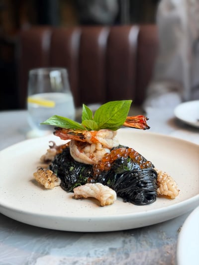 SQUID INK SPAGHETTI SEAFOOD NERA