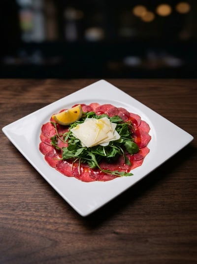Carpaccio de ternera