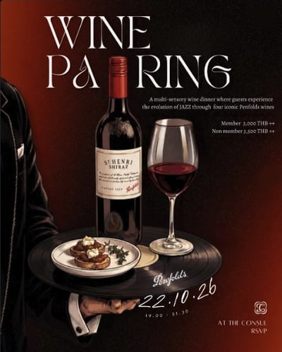 Penfolds Jazz Wine Pairing