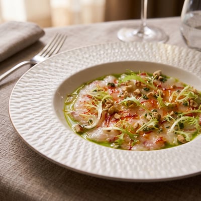 MAZARA RED PRAWNS & AVOCADO TARTARE