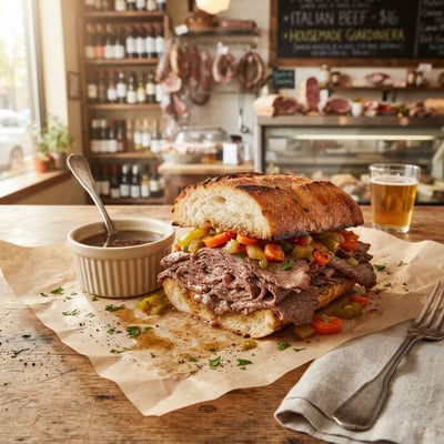Italian Beef Sandwich