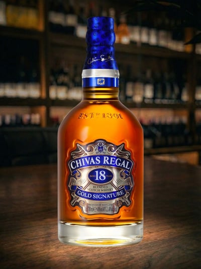 Chivas Regal 18 Year Old Gold Signature