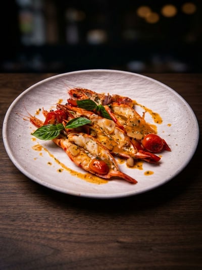 Garlic Prawns