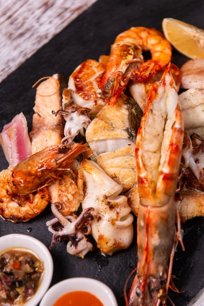 Grilled Seafood Platter
