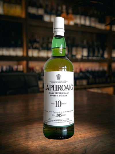 Laphroaig 10 Year Old Single Malt Scotch Whisky